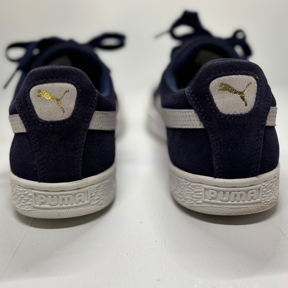 Mens Puma Classic Blue Suede size 12 - Picture 6 of 10